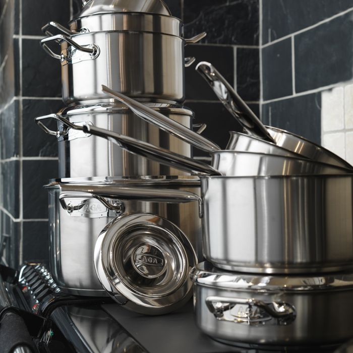 AGA Induction Stainless Steel Casserole Set