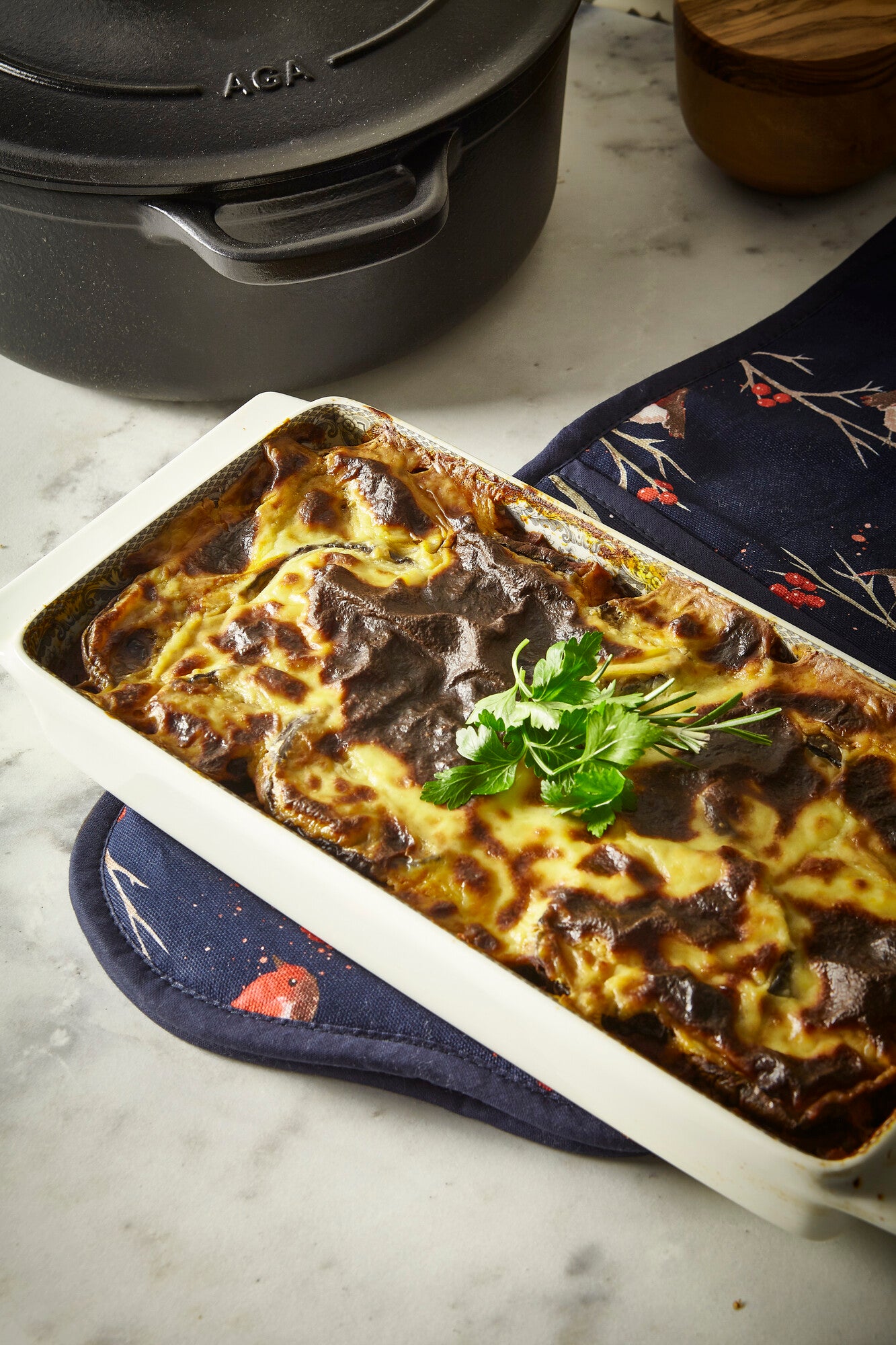 Portmeirion for AGA White Gratin Dish