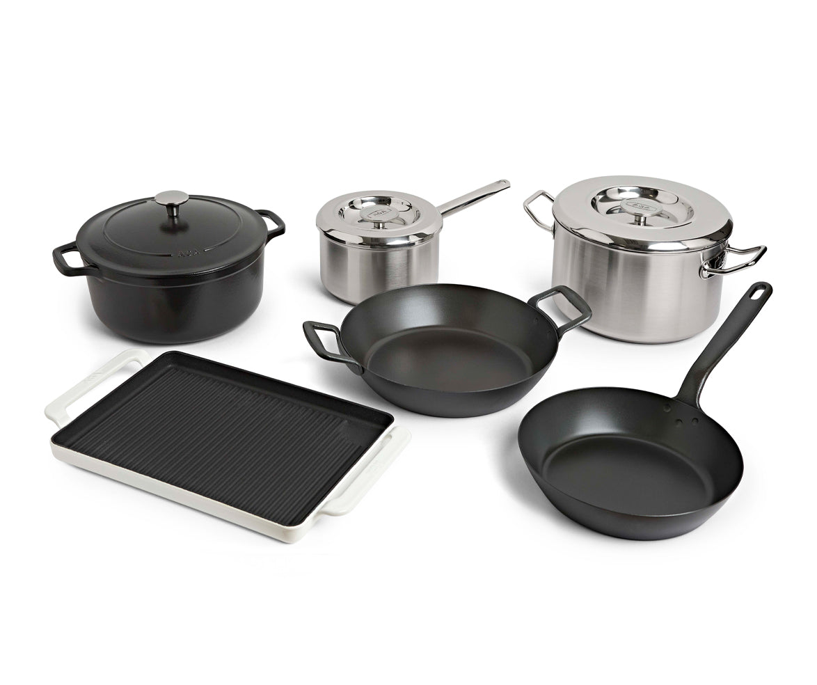 The AGA Induction Deluxe Cookware Collection