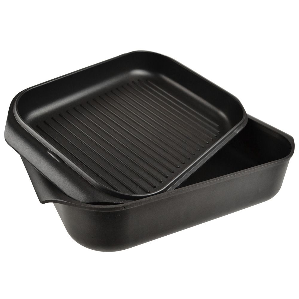 AGA Cast Aluminum Roaster with Griddle Lid